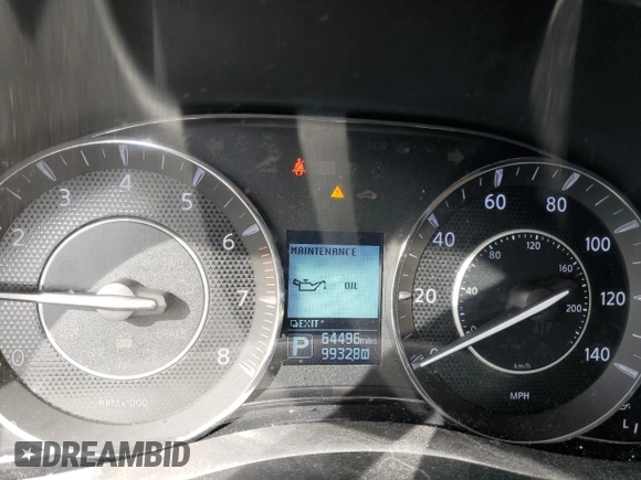 2018 Nissan Armada Platinum with VIN JN8AY2NF4J9330585, listed as a Copart auction lot 50586105 with 64,496 mi miles and Salvage Title. Bid and sale history available at carsss.com. Image 9.