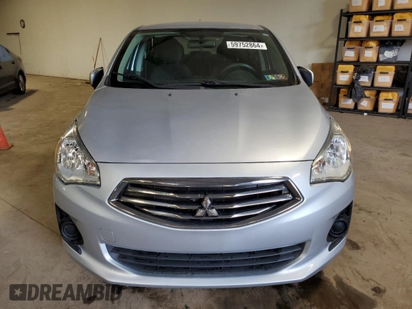 2019 Mitsubishi Mirage G4 ES with VIN ML32F3FJ3KHF16484, listed as a Copart auction lot 59752864 with 90,614 mi miles and Salvage Title. Bid and sale history available at carsss.com. Image 5.
