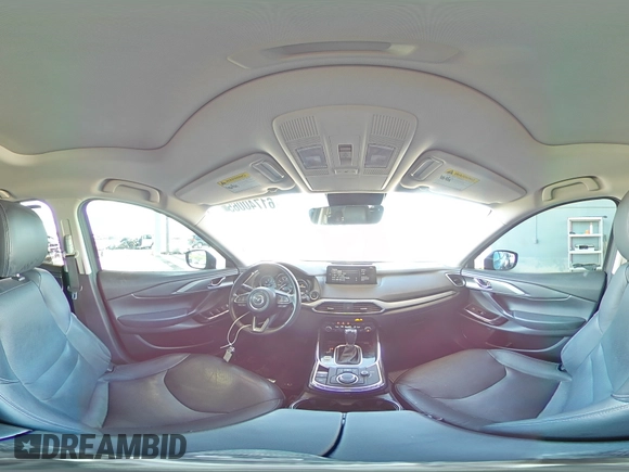 2022 Mazda CX-9 Touring Plus with VIN JM3TCBAYXN0607056, listed as a Copart auction lot 61740065 with 59,281 mi miles and Salvage title. Bid and sale history available at DreamBid. Image 16.