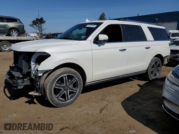 2020 Ford Expedition Max Limited с VIN 1FMJK2AT2LEA85414, выставлен на аукционе Copart как лот 50754145 с пробегом 70 756 миль миль и Списание • Salvage title. История ставок и продаж доступна на DreamBid. Изображение 1.