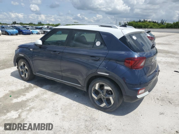 2022 Hyundai Venue Limited с VIN KMHRC8A37NU153198, выставлен на аукционе Copart как лот 61945455 с пробегом 33 185 миль миль и Списание • Salvage title. История ставок и продаж доступна на DreamBid. Изображение 2.