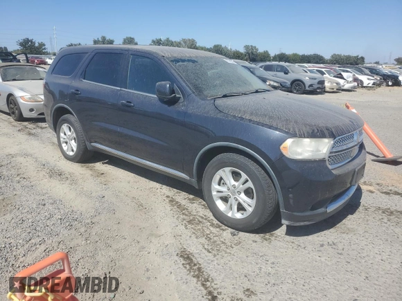 2013 Dodge Durango SXT with VIN 1C4RDHAG9DC584277, listed as a Copart auction lot 65748345 with 163,056 mi miles and Clean title. Bid and sale history available at DreamBid. Image 4.