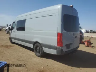 2021 Mercedes-Benz Sprinter Cargo with VIN W1W4ECHY3MT067912, listed as a Copart auction lot 52359165 with Not Provided miles and Salvage Title. Bid and sale history available at carsss.com. Image 2.