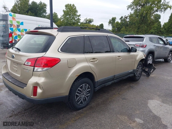 2010 Subaru Outback with VIN 4S4BRBAC5A3382010, listed as a IAAI auction lot 40393491 with 160,944 mi miles. Bid and sale history available at carsss.com. Image 4.