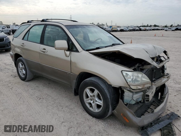 2003 Lexus RX 300 with VIN JTJGF10UX30150298, listed as a Copart auction lot 68138514 with 295,600 mi miles and Salvage Title. Bid and sale history available at carsss.com. Image 4.
