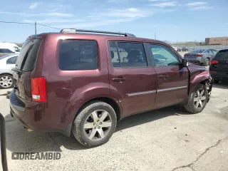 2013 Honda Pilot Touring with VIN 5FNYF4H92DB066200, listed as a Copart auction lot 53280865 with 171,924 mi miles and Salvage Title. Bid and sale history available at DreamBid. Image 3.