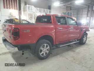 2024 Ford Ranger XLT with VIN 1FTER4HH6RLE29684, listed as a Copart auction lot 83032834 with 8,239 mi miles and Salvage Title. Bid and sale history available at carsss.com. Image 3.