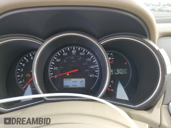 2014 Nissan Murano LE with VIN JN8AZ1MW4EW521410, listed as a Copart auction lot 59579204 with 62,032 mi miles and Salvage Title. Bid and sale history available at carsss.com. Image 9.