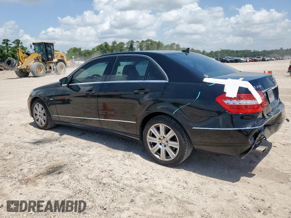 2012 Mercedes-Benz E 350 Luxury with VIN WDDHF5KB0CA642851, listed as a Copart auction lot 61457885 with 117,036 mi miles and Salvage title. Bid and sale history available at DreamBid. Image 2.