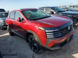 2025 Nissan Kicks SR with VIN 3N8AP6DCXSL300355, listed as a Copart auction lot 76064804 with 533 mi miles and Non Repairable. Bid and sale history available at carsss.com. Image 4.