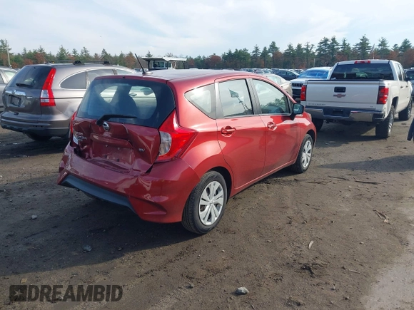 2017 Nissan Note S Plus with VIN 3N1CE2CP8HL371976, listed as a IAAI auction lot 40736840 with 101,450 mi miles and . Bid and sale history available at DreamBid. Image 4.