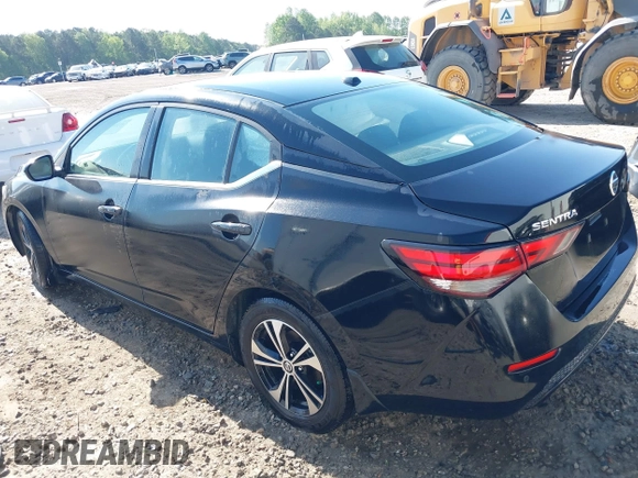 2021 Nissan Sentra SV with VIN 3N1AB8CV3MY207209, listed as a IAAI auction lot 41805912 with 69,862 mi miles and . Bid and sale history available at DreamBid. Image 3.