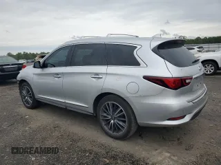 2019 Infiniti QX60 Luxe with VIN 5N1DL0MN3KC550028, listed as a Copart auction lot 58344085 with 84,052 mi miles and Salvage title. Bid and sale history available at DreamBid. Image 2.