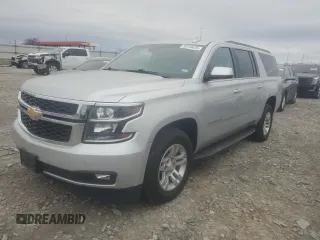 2018 Chevrolet Suburban LT with VIN 1GNSKHKC7JR349864, listed as a Copart auction lot 50248435 with 129,124 mi miles and Salvage Title. Bid and sale history available at carsss.com. Image 1.