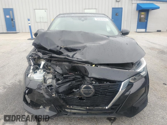 2021 Nissan Sentra SV with VIN 3N1AB8CV4MY306914, listed as a Copart auction lot 63364285 with 82,294 mi miles and Salvage title. Bid and sale history available at DreamBid. Image 5.