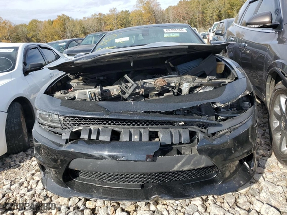 2017 Dodge Charger R/T Scat Pack with VIN 2C3CDXGJ3HH652745, listed as a Copart auction lot 84388184 with 105,733 mi miles and Salvage Title. Bid and sale history available at carsss.com. Image 5.
