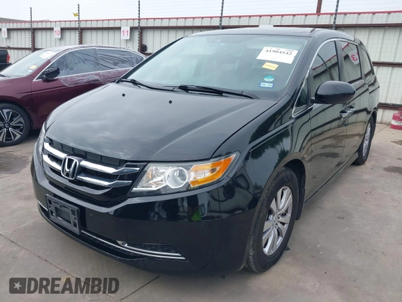 2015 Honda Odyssey EX-L with VIN 5FNRL5H6XFB091289, listed as a IAAI auction lot 41904542 with 152,182 mi miles and . Bid and sale history available at DreamBid. Image 2.