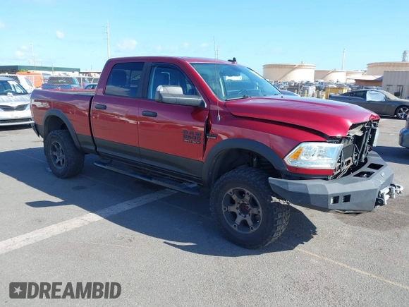 2015 Ram 2500 Laramie with VIN 3C6UR5FJ6FG708754, listed as a IAAI auction lot 41786083 with 57,716 mi miles. Bid and sale history available at carsss.com. Image 1.