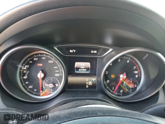 2019 Mercedes-Benz CLA 250 with VIN WDDSJ4EB5KN738752, listed as a Copart auction lot 53872835 with 97,797 mi miles and Salvage Title. Bid and sale history available at DreamBid. Image 9.