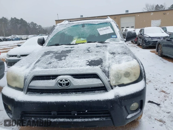 2007 Toyota 4Runner SR5 with VIN JTEZU14R370097985, listed as a IAAI auction lot 41630507 with 222,117 mi miles. Bid and sale history available at carsss.com. Image 12.