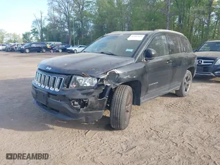 2016 Jeep Compass Sport with VIN 1C4NJDBB4GD756524, listed as a IAAI auction lot 42103010 with 172,103 mi miles. Bid and sale history available at carsss.com. Image 2.