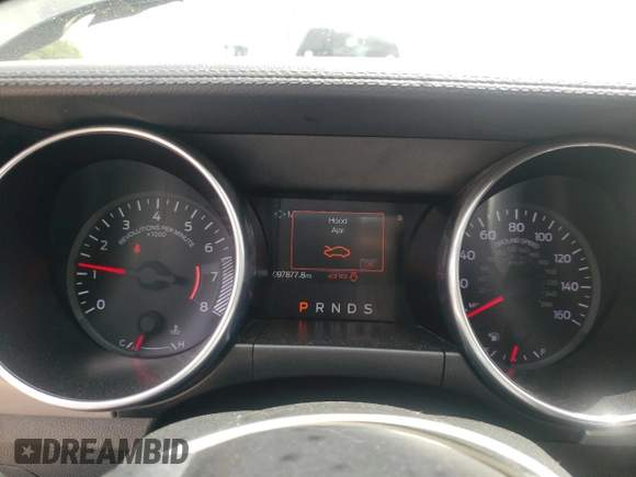 2020 Ford Mustang EcoBoost with VIN 1FATP8UH0L5106517, listed as a Copart auction lot 60517665 with 97,877 mi miles and Salvage title. Bid and sale history available at DreamBid. Image 9.