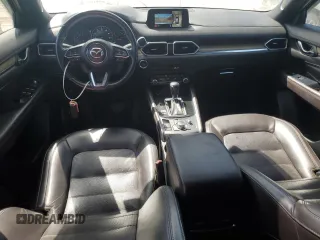 2019 Mazda CX-5 Signature with VIN JM3KFBEYXK0537826, listed as a Copart auction lot 50063015 with 76,448 mi miles and Salvage Title. Bid and sale history available at carsss.com. Image 8.