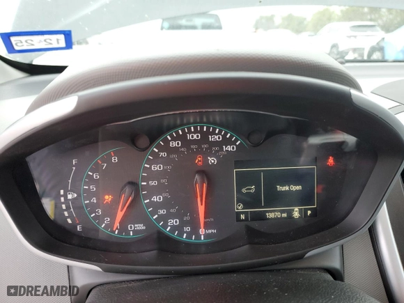2017 Chevrolet Sonic LT with VIN 1G1JD5SH5H4130152, listed as a Copart auction lot 41788645 with 13,870 mi miles and Salvage Title. Bid and sale history available at carsss.com. Image 9.
