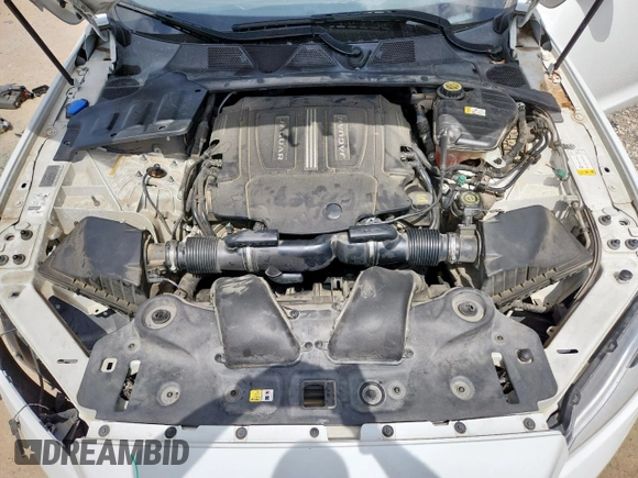 2015 Jaguar XJ Portfolio with VIN SAJWA2GZ7F8V82990, listed as a Copart auction lot 63325535 with 113,892 mi miles and Salvage title. Bid and sale history available at DreamBid. Image 11.