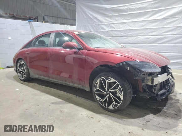 2024 Hyundai Ioniq 6 SEL z VIN KMHM34AC9RA059656, wystawiony jako Copart lot #46270405 z przebiegiem 12 758 mil mil oraz Szkoda całkowita • Salvage title. Historia ofert i sprzedaży dostępna na DreamBid. Obrazek 4.
