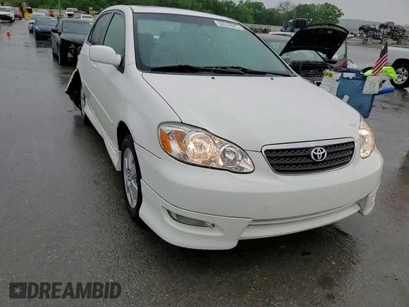 2008 Toyota Corolla CE with VIN 2T1BR32E18C904806, listed as a Copart auction lot 55572675 with 213,086 mi miles and Salvage Title. Bid and sale history available at DreamBid. Image 14.