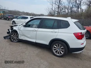 2014 BMW X3 xDrive28i with VIN 5UXWX9C51E0D28246, listed as a IAAI auction lot 41901264 with 177,651 mi miles and . Bid and sale history available at DreamBid. Image 3.