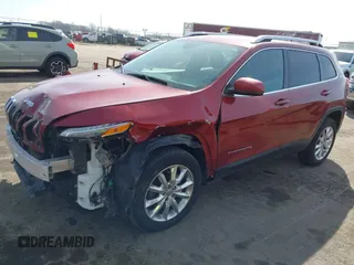 2015 Jeep Cherokee Limited with VIN 1C4PJMDSXFW577462, listed as a IAAI auction lot 41788083 with 155,120 mi miles and . Bid and sale history available at DreamBid. Image 18.