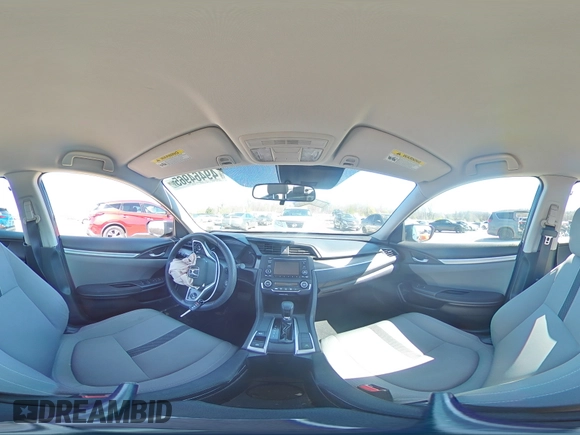 2019 Honda Civic Sedan LX with VIN 2HGFC2F65KH525466, listed as a Copart auction lot 49464965 with 76,506 mi miles and Salvage Title. Bid and sale history available at carsss.com. Image 13.
