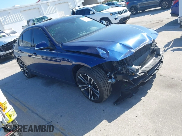 2018 BMW 3 Series 330i with VIN WBA8B9C50JAE22077, listed as a IAAI auction lot 42021848 with 34,229 mi miles and . Bid and sale history available at DreamBid. Image 1.