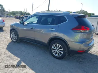 2018 Nissan Rogue SV with VIN KNMAT2MV0JP615928, listed as a IAAI auction lot 42103676 with 38,999 mi miles. Bid and sale history available at carsss.com. Image 3.