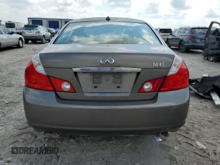 2006 Infiniti M45 with VIN JNKBY01E56M206975, listed as a Copart auction lot 70471024 with 147,485 mi miles and Salvage Title. Bid and sale history available at carsss.com. Image 6.