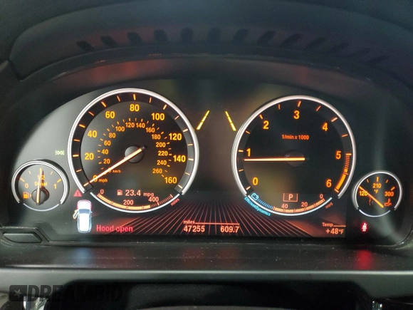 2017 BMW X5 xDrive35d with VIN 5UXKS4C35H0Y16518, listed as a Copart auction lot 50604535 with 47,255 mi miles and Salvage Title. Bid and sale history available at carsss.com. Image 9.