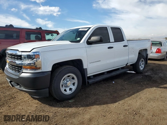 2017 Chevrolet Silverado 1500 Work Truck with VIN 1GCVKNEH0HZ227370, listed as a Copart auction lot 47654685 with 23,513 mi miles and Salvage Title. Bid and sale history available at carsss.com. Image 1.