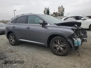 2013 Lexus RX 350 with VIN 2T2ZK1BA6DC116842, listed as a Copart auction lot 53056845 with 128,795 mi miles and Salvage Title. Bid and sale history available at DreamBid. Image 4.