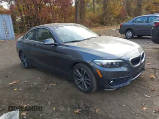 2018 BMW 2 Series 230i xDrive with VIN WBA2J3C59JVD48379, listed as a IAAI auction lot 40646528 with 42,943 mi miles. Bid and sale history available at carsss.com. Image 1.