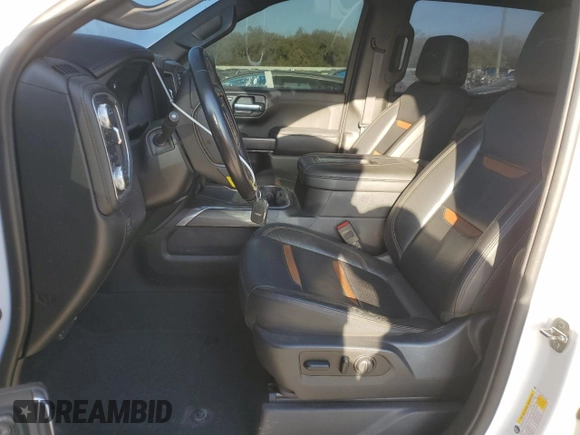 2021 GMC Sierra 1500 AT4 with VIN 1GTP9EEL3MZ171668, listed as a Copart auction lot 44264105 with 118,175 mi miles and Non Repairable. Bid and sale history available at carsss.com. Image 7.