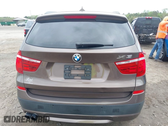2013 BMW X3 xDrive28i with VIN 5UXWX9C50DLK59656, listed as a IAAI auction lot 41899196 with 130,417 mi miles. Bid and sale history available at carsss.com. Image 16.