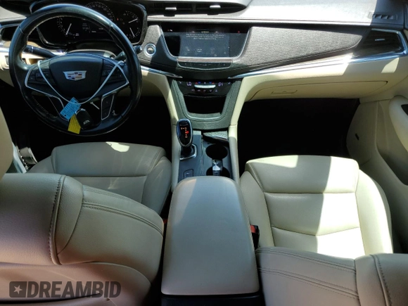 2018 Cadillac XT5 AWD with VIN 1GYKNBRS3JZ202820, listed as a Copart auction lot 53947365 with 97,120 mi miles and Salvage title. Bid and sale history available at DreamBid. Image 8.