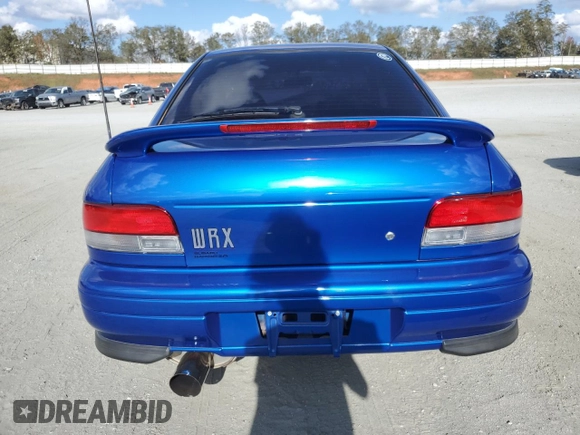 1995 Subaru Impreza with VIN GC8033268, listed as a Copart auction lot 78610504 with 124,167 mi miles and Clean title. Bid and sale history available at DreamBid. Image 6.