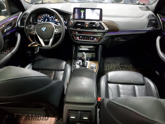 2018 BMW X3 xDrive30i with VIN 5UXTR9C58JLD63887, listed as a Copart auction lot 49168675 with 100,613 mi miles and Salvage Title. Bid and sale history available at carsss.com. Image 8.