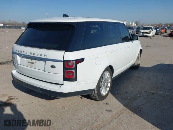 2019 Land Rover Range Rover HSE z VIN SALGS2SV3KA549081, wystawiony jako IAAI lot #41772535 z przebiegiem 122 510 mil mil oraz . Historia ofert i sprzedaży dostępna na DreamBid. Obrazek 4.