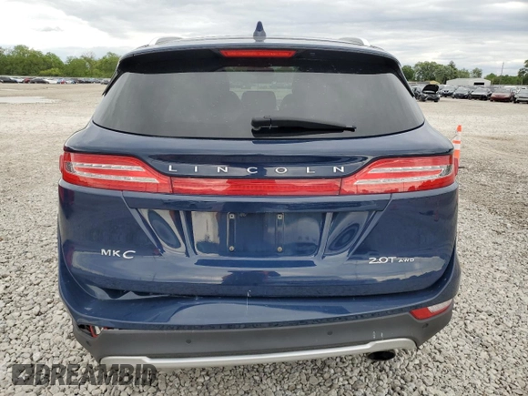 2018 Lincoln MKC Reserve with VIN 5LMCJ3D99JUL00613, listed as a Copart auction lot 58193055 with 52,083 mi miles and Salvage title. Bid and sale history available at DreamBid. Image 6.
