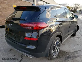 2021 Hyundai Tucson Sport with VIN KM8J3CAL2MU289379, listed as a Copart auction lot 64963531 with 10,453 mi miles and Salvage Title. Bid and sale history available at carsss.com. Image 4.