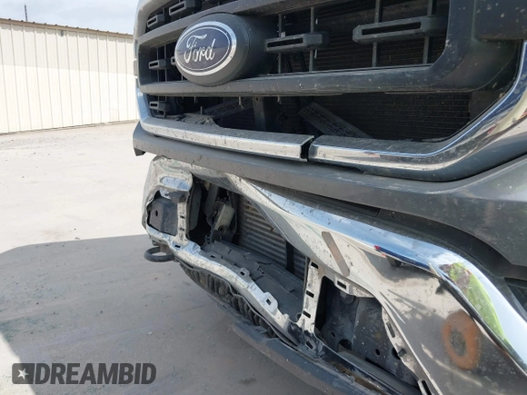 2023 Ford F-150 XL with VIN 1FTFW1E87PKF04735, listed as a IAAI auction lot 42048913 with 54,893 mi miles. Bid and sale history available at carsss.com. Image 6.